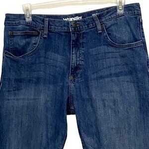 Wrangler Mens Regular Fit Straight Leg Jeans 38x29 Western Cowboy Rodeo Workwear